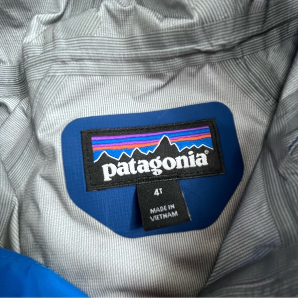 Patagonia H2NO blue rain jacket - Picture 5 of 6
